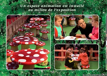 Exposition La Forêt Enchantée (103) Espace animation
